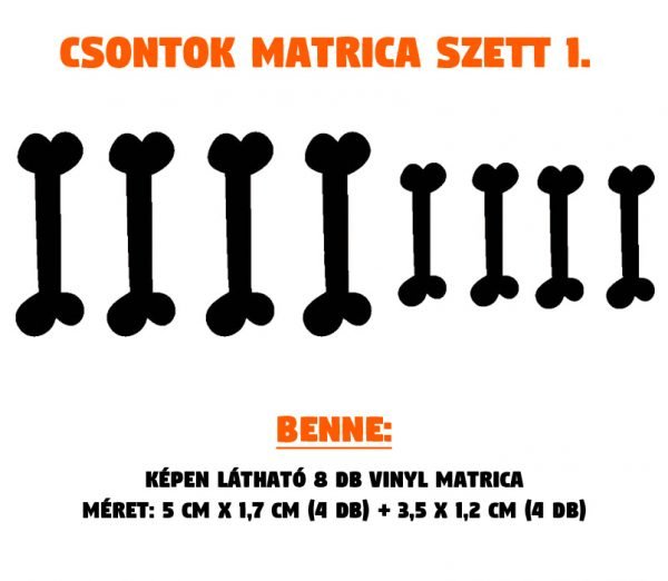 csontok matrica szett 01