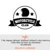 Motorcycle club matrica