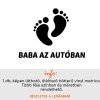 több méretben és színben Baba az autóban matrica 7.