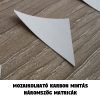Karbon mintás mozaikolható háromszög matrica szett 4