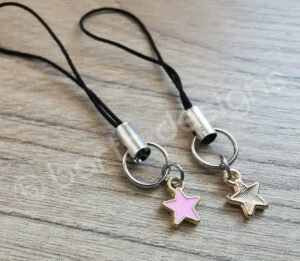 Mini-arany-rozsaszin-csillag-kulcstarto