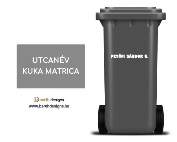 Utcanév kuka matrica 1