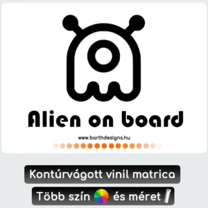 Alien on board vicces autómatrica