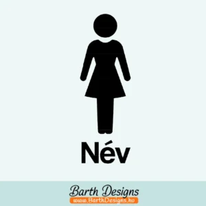 Anyuka matrica névvel, család matrica autóra 1