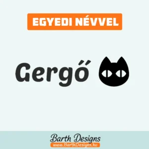 Cicás gyerek bicikli matrica, név matrica biciklire 5-1