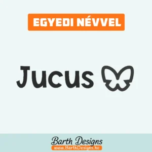 Pillangós gyerek bicikli matrica, név matrica biciklire 1-1