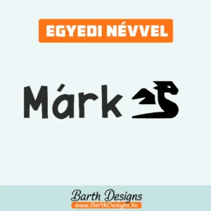 Sárkányos gyerek bicikli matrica, név matrica biciklire 1-1