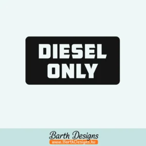 Több variációban diesel tanksapka matrica v2-1