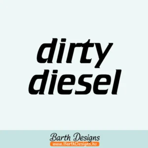 Több variációban diesel tanksapka matrica v3-1