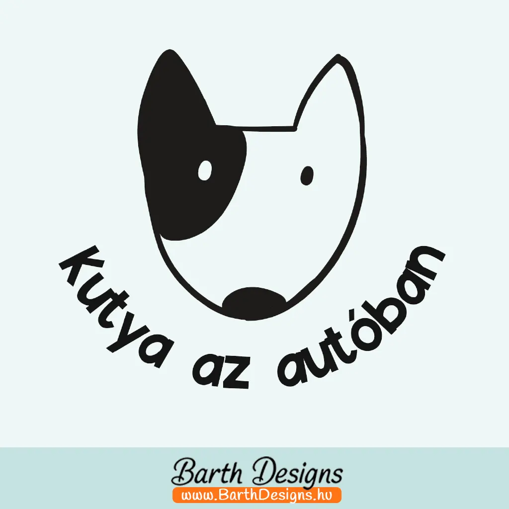 Több variációban francia bulldog matrica, kutyás autó matrica v5-1