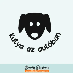 Több variációban francia bulldog matrica, kutyás autó matrica v6-1