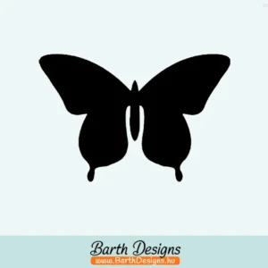 Több variációban pillangó matrica, csajos autó matrica v2-01