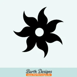 Több variációban virág matrica, csajos autó matrica v12-1