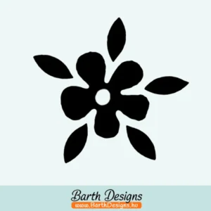 Több variációban virág matrica, csajos autó matrica v15-1