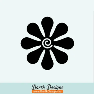 Több variációban virág matrica, csajos autó matrica v20-1