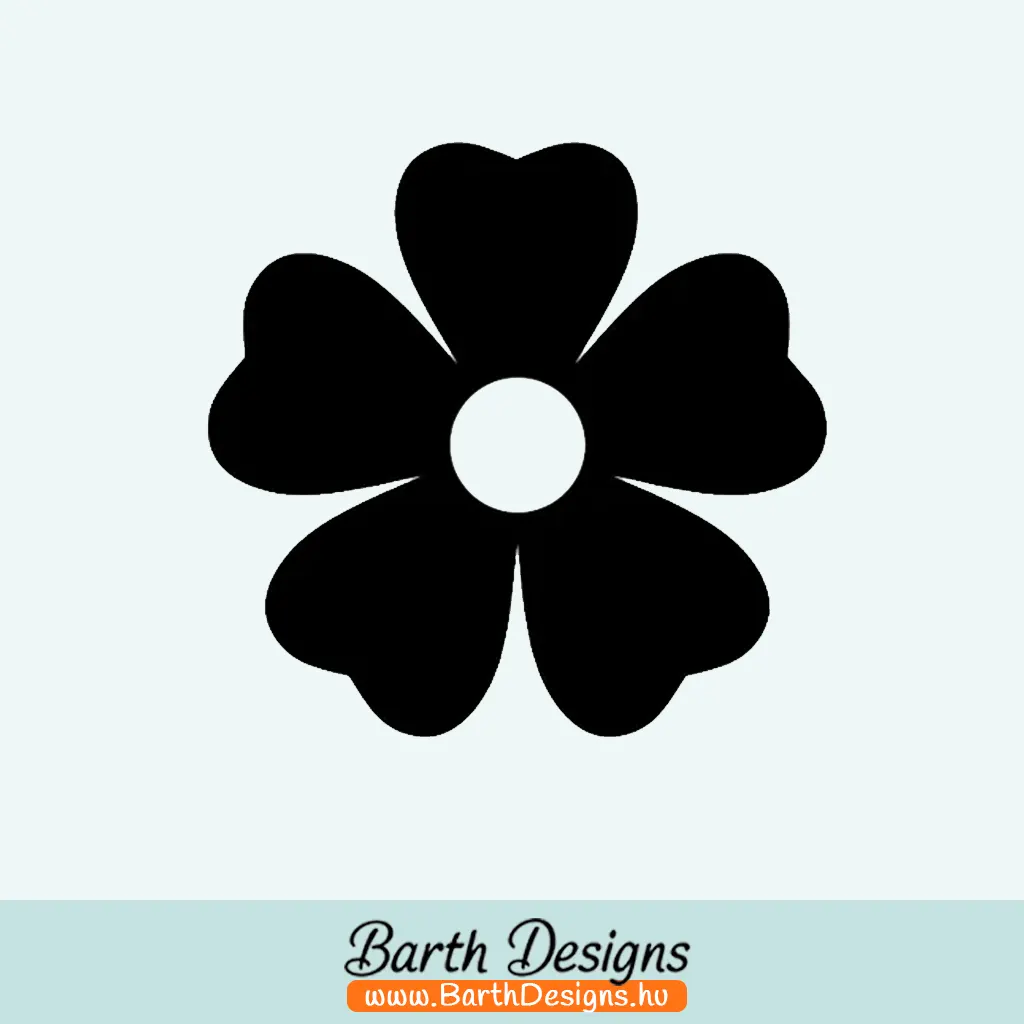 Több variációban virág matrica, csajos autó matrica v3-1