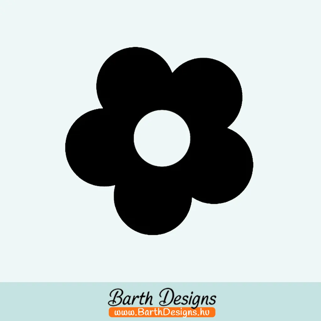 Több variációban virág matrica, csajos autó matrica v4-1