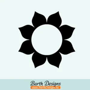 Több variációban virág matrica, csajos autó matrica v6-1