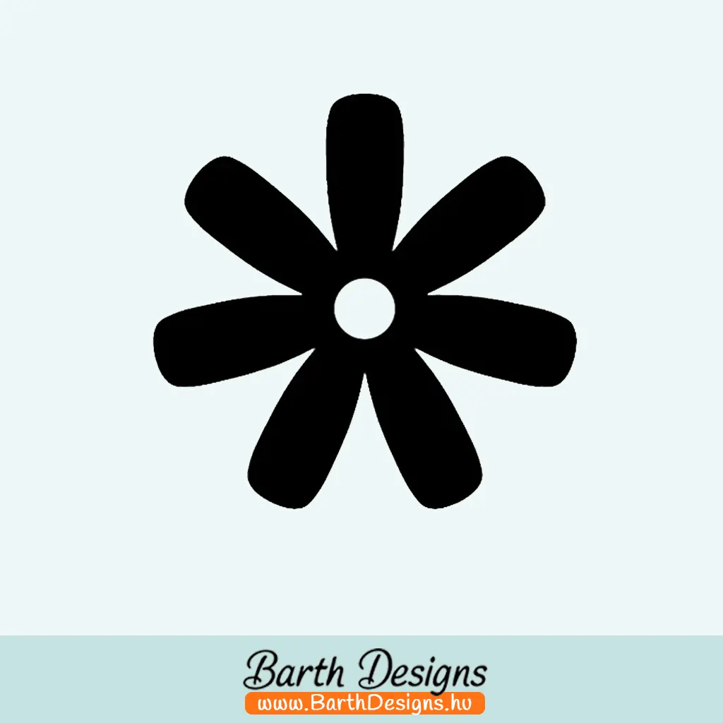 Több variációban virág matrica, csajos autó matrica v8-1