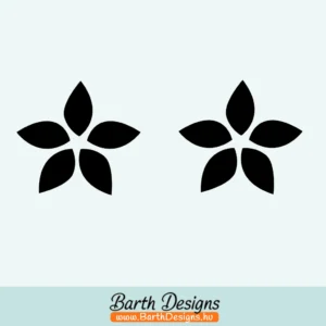 Több variációban virág matrica szett, csajos autó matrica v3-1