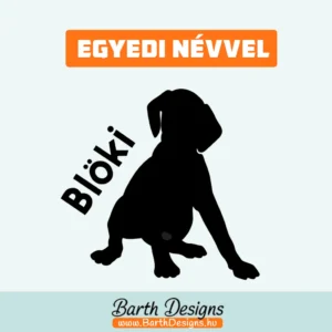 Több variációban vizsla matrica, kutyás autó matrica 1-1