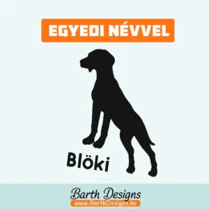 Több variációban vizsla matrica, kutyás autó matrica 4-1