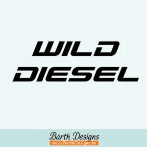 Több variációban wild diesel matrica, tanksapka matrica v4-1