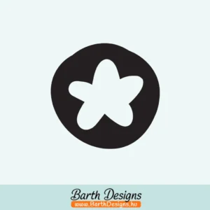 fürdőszobai csempematrica tengeri csillag 1-1