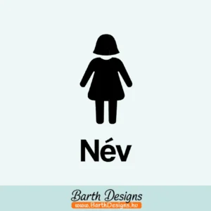 több színben és méretben autó matrica gyerek névvel No2-01