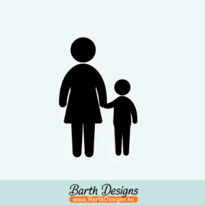 több színben és méretben család autó matrica No2 - 01