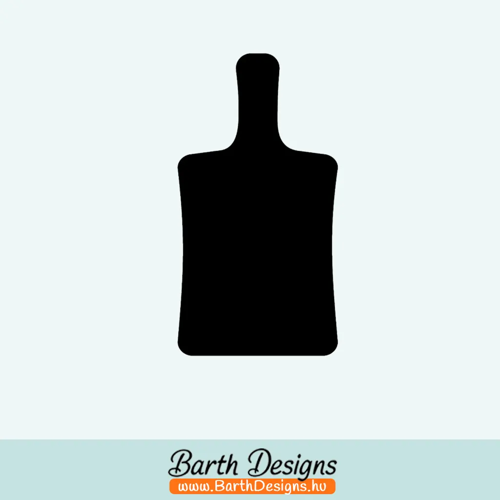 vágódeszka konyhai csempematrica