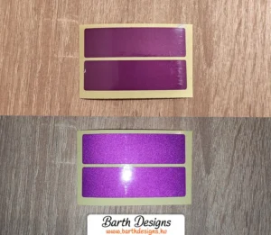 lila fényvisszaverő csík szett