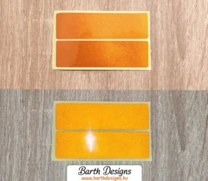 narancssárga fényvisszaverő csík szett