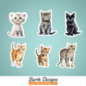 Cicás gyerek bicikli matrica szett 3-1