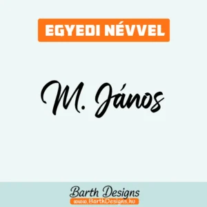 Név matrica biciklire 4-1