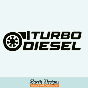 Több variációban turbo diesel matrica, tanksapka matrica v3-1