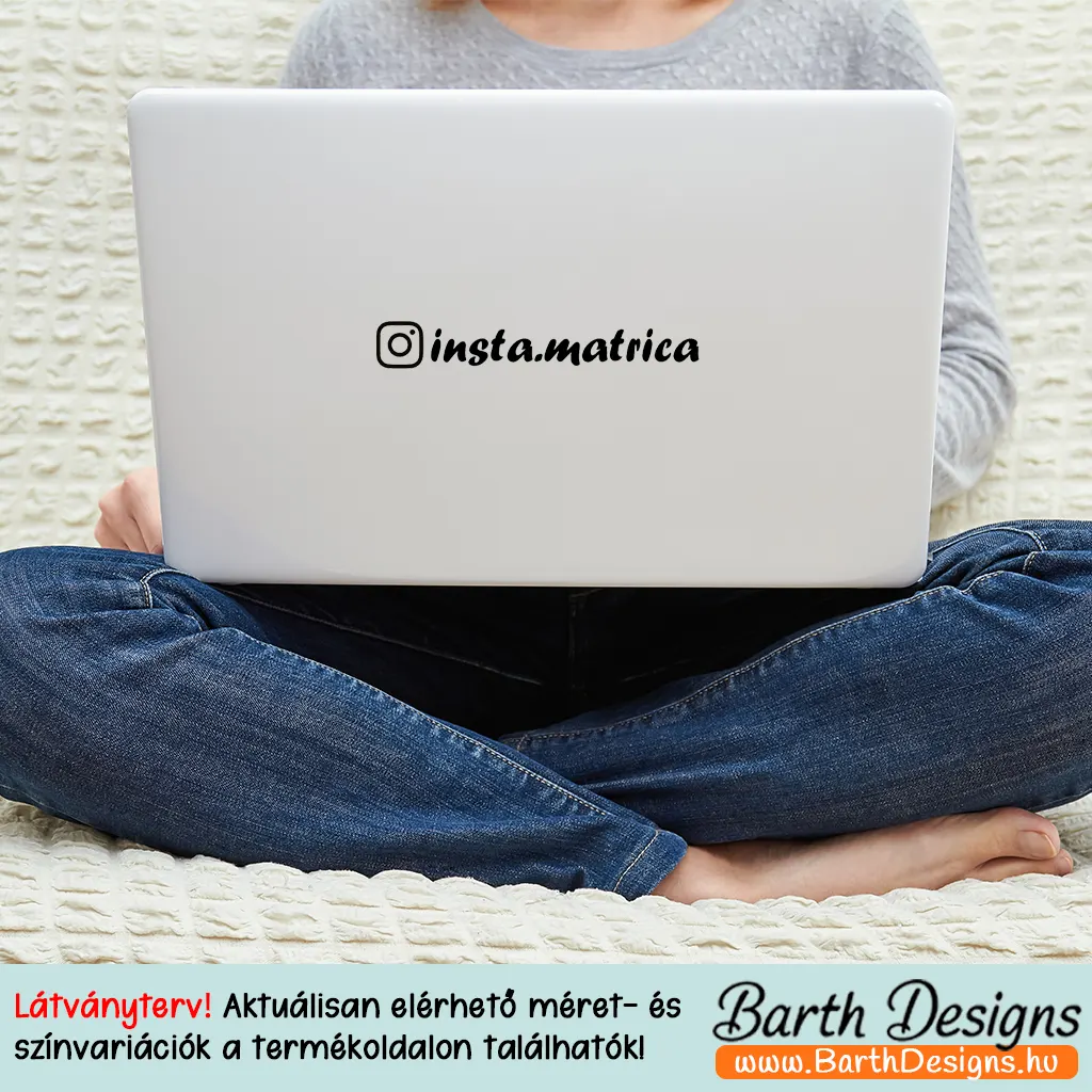 instagram matrica, autómatrica, felirat matrica 2-5