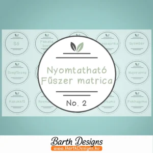 Nyomtatható fűszermatrica 2-1